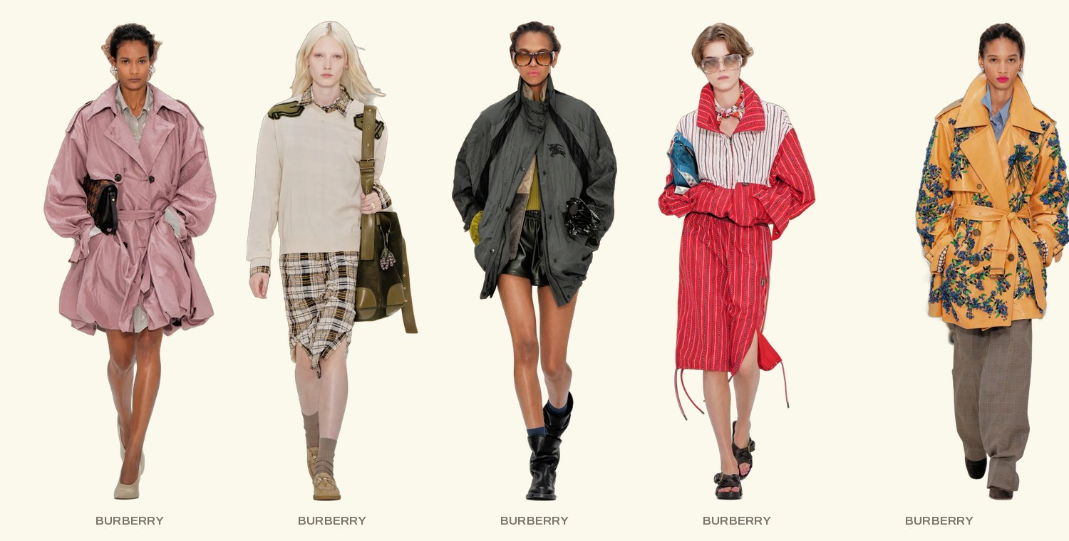 El trench reinterpretado — Burberry